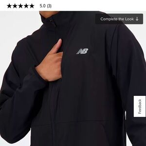 NWT New Balance Stretch Woven Jacket. Size Medium